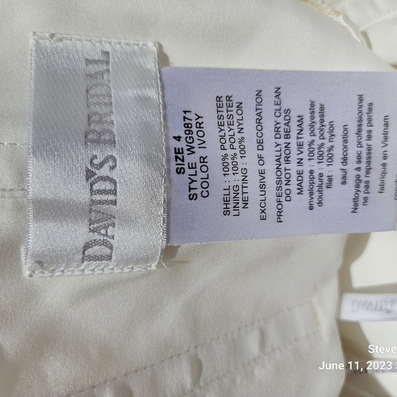 DAVID'S BRIDAL MERMAID STYLE - Picture 5 of 5